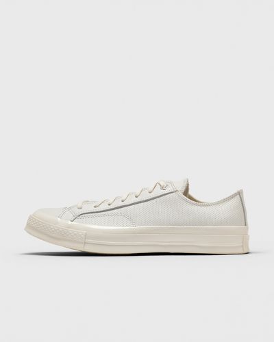 Converse CHUCK 70 PERFORATED LEATHER, white