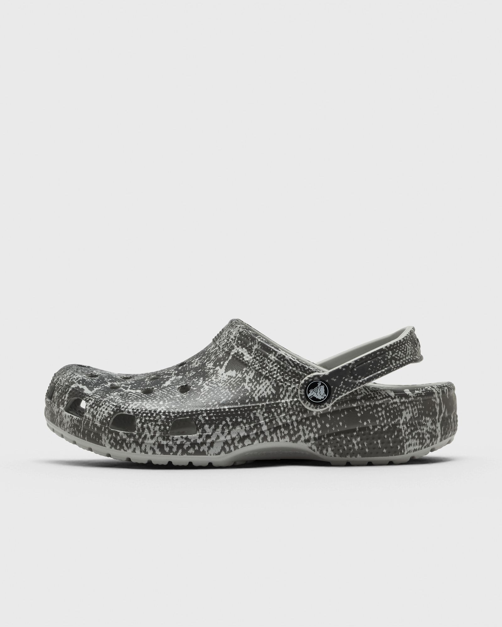 Crocs Classic Pop Animal Clog, brown|white