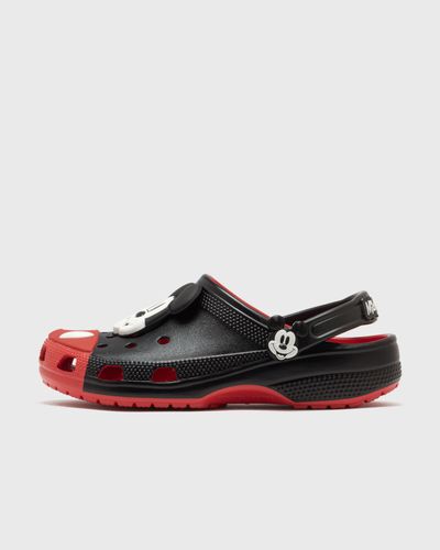 Crocs Mickey Mouse Classic Clog, black|red