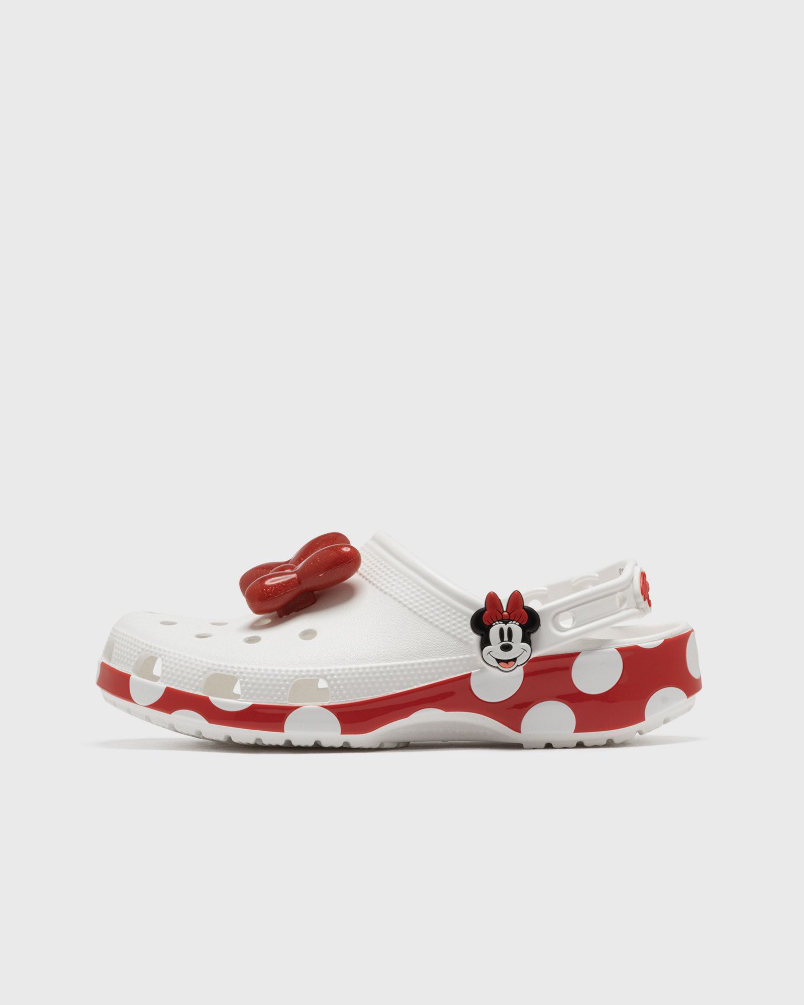 Crocs Minnie Mouse Classic Clog, red|white