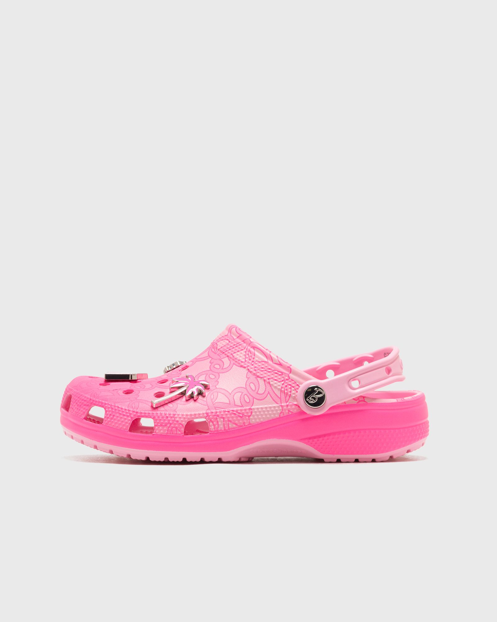 Crocs X Mattel Pink Barbie Classic Clog, white
