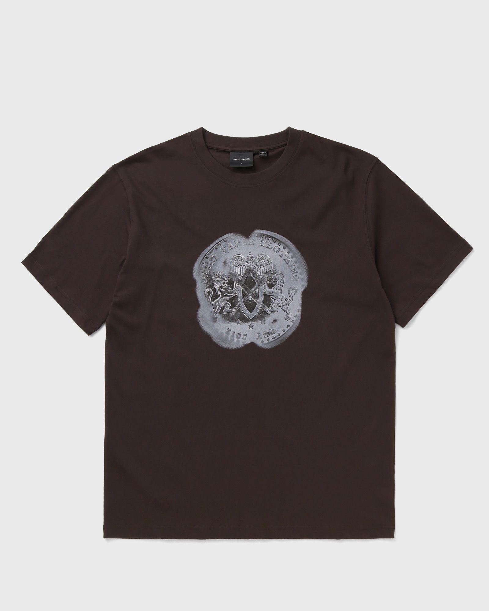 Daily Paper Emblem Coin Tee, black