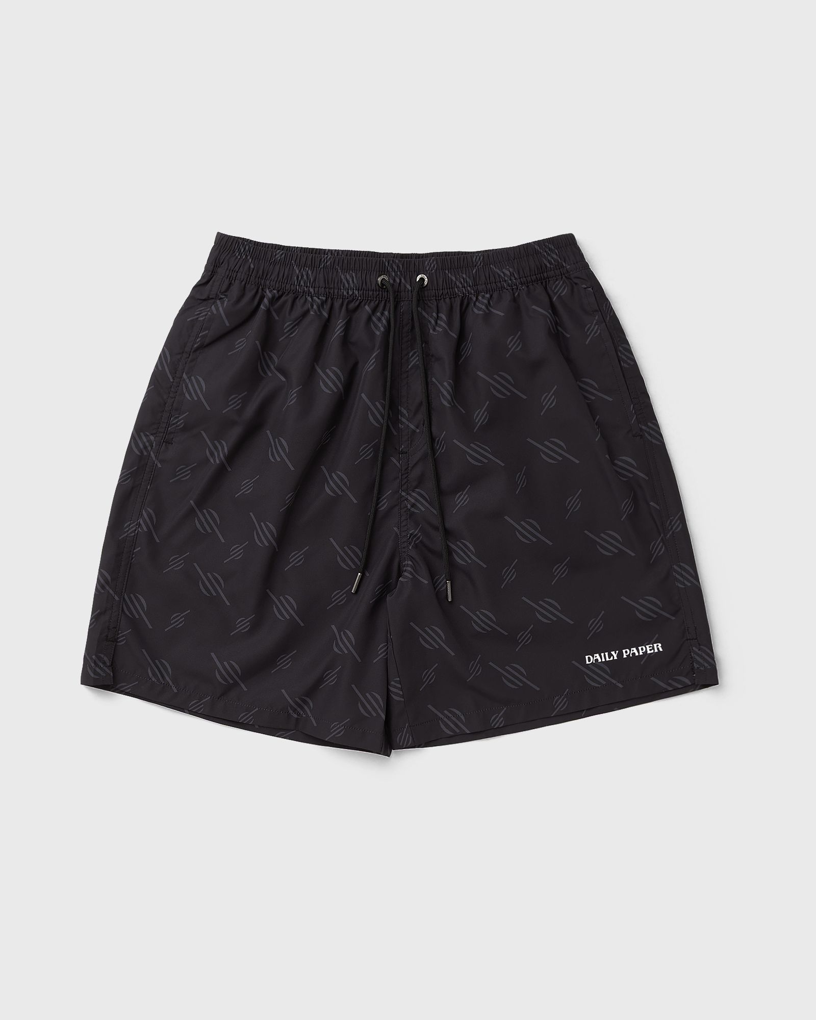 Daily Paper IRREGULAR MONOGRAM SWIMSHORTS, black