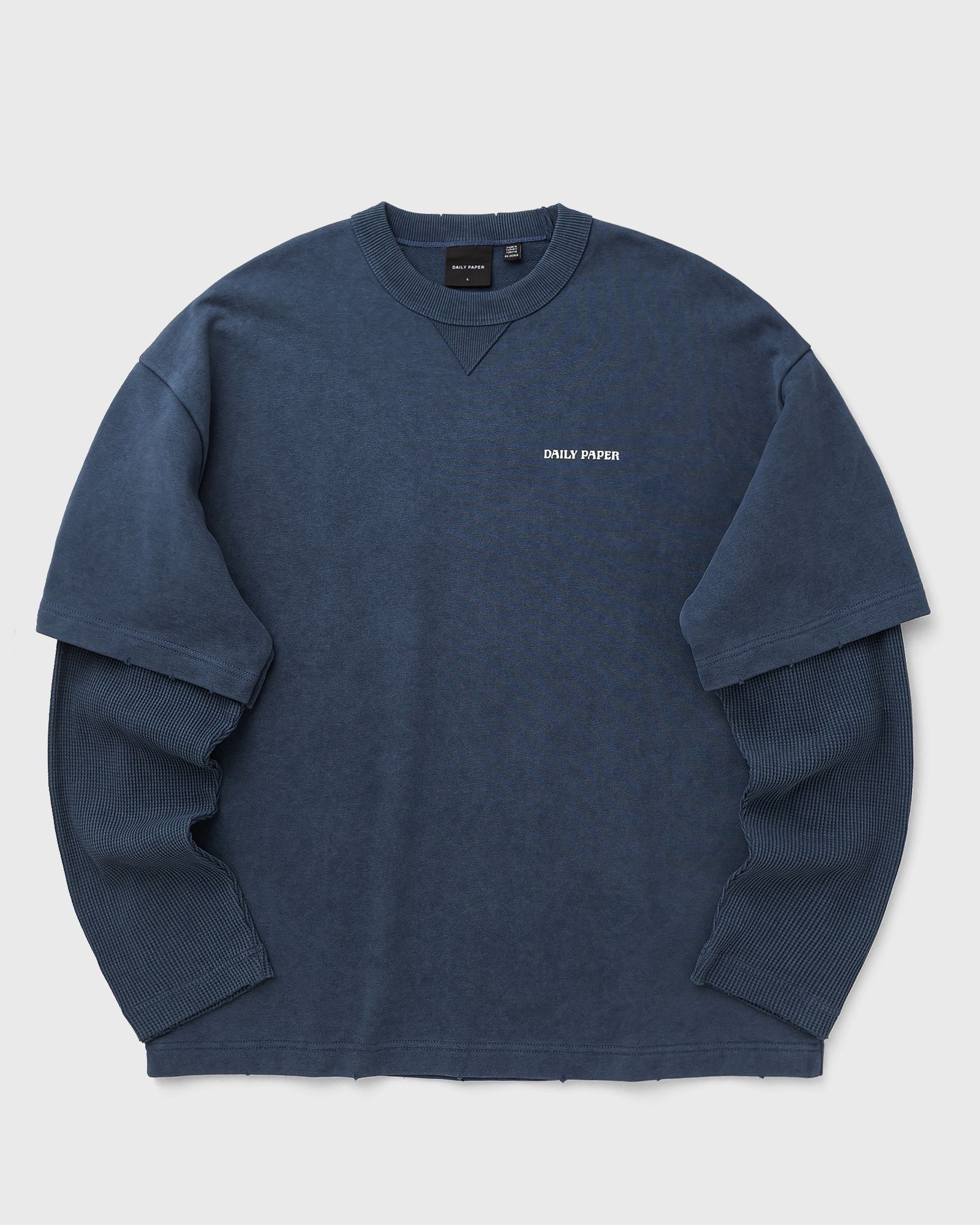 Daily Paper LAYERED LS TEE, blue