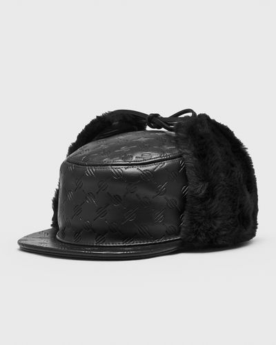 Daily Paper Monogram Chapka Hat, black