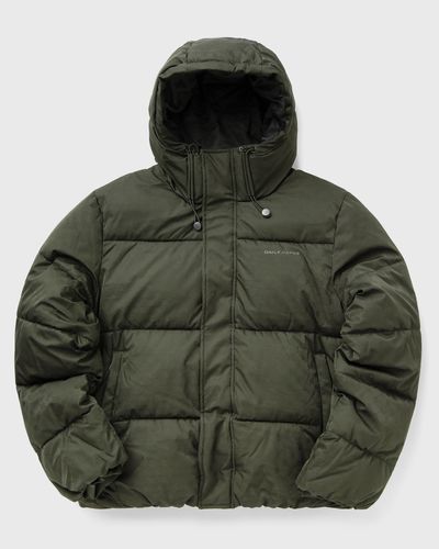 Daily Paper Monogram puffer jacket, green