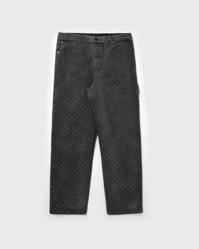 Daily Paper Monogram workwear amba jeans, black
