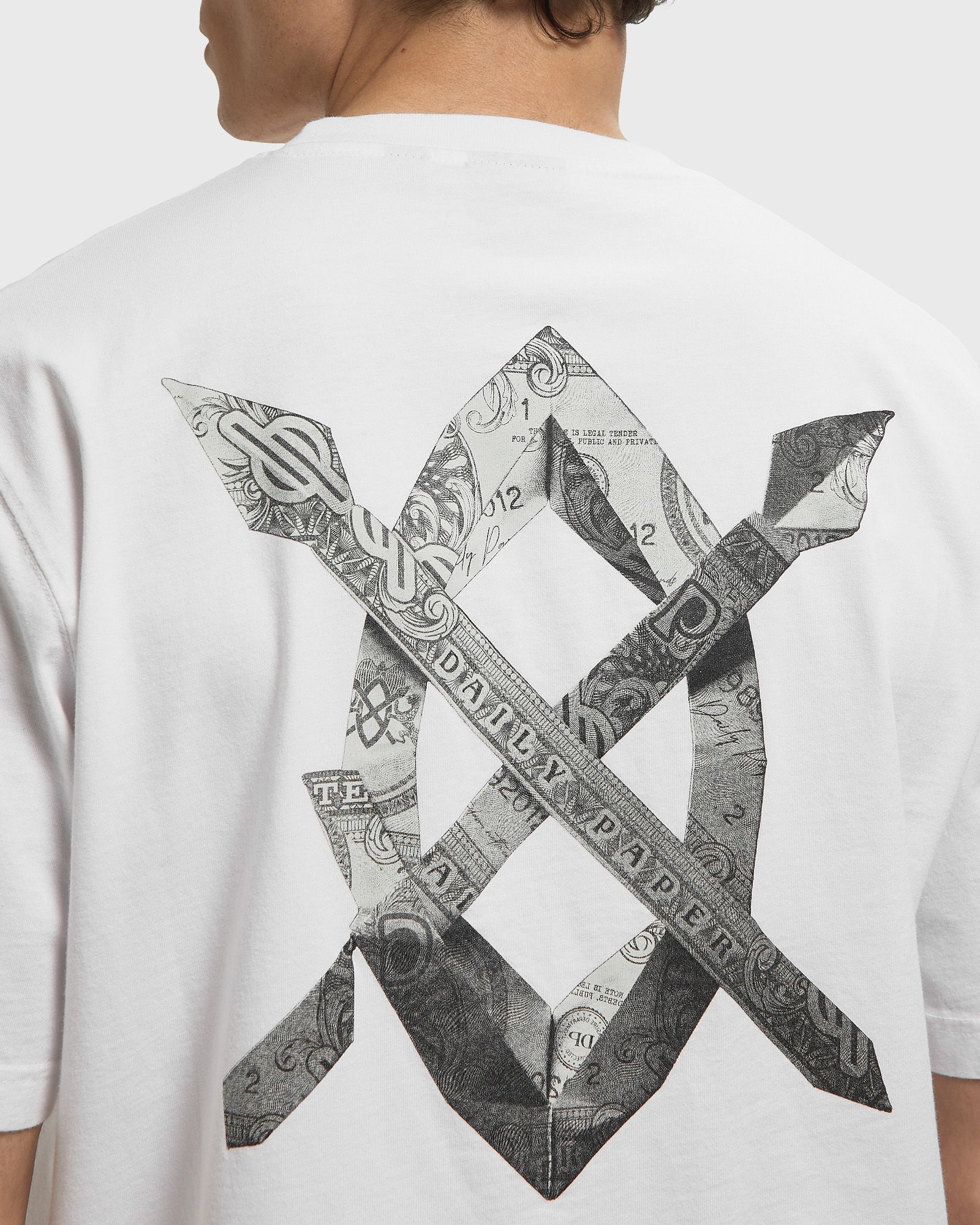 Daily Paper Origami Shield Tee White | BSTN Store