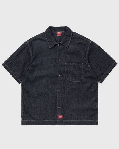 Dickies DENIM SHIRT SS, blue