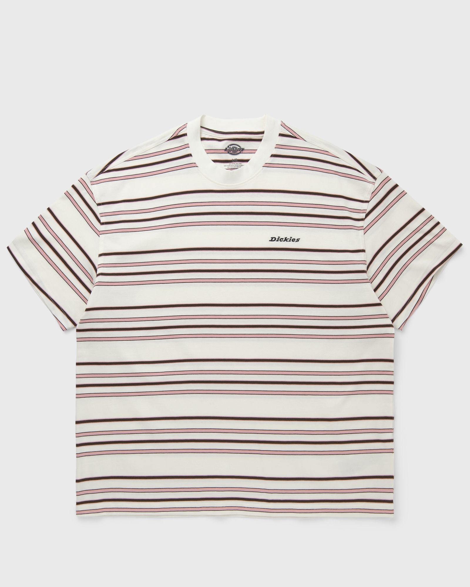 Dickies EAST LIBERTY STRIPE SS TEE, brown|beige