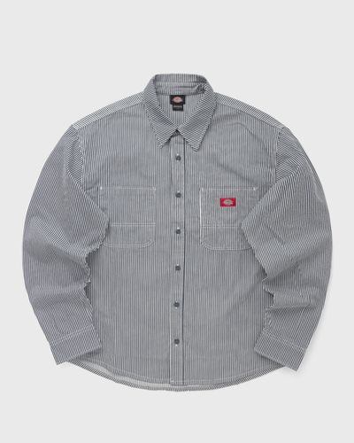 Dickies HICKORY WORK SHIRT LS RETRO, blue