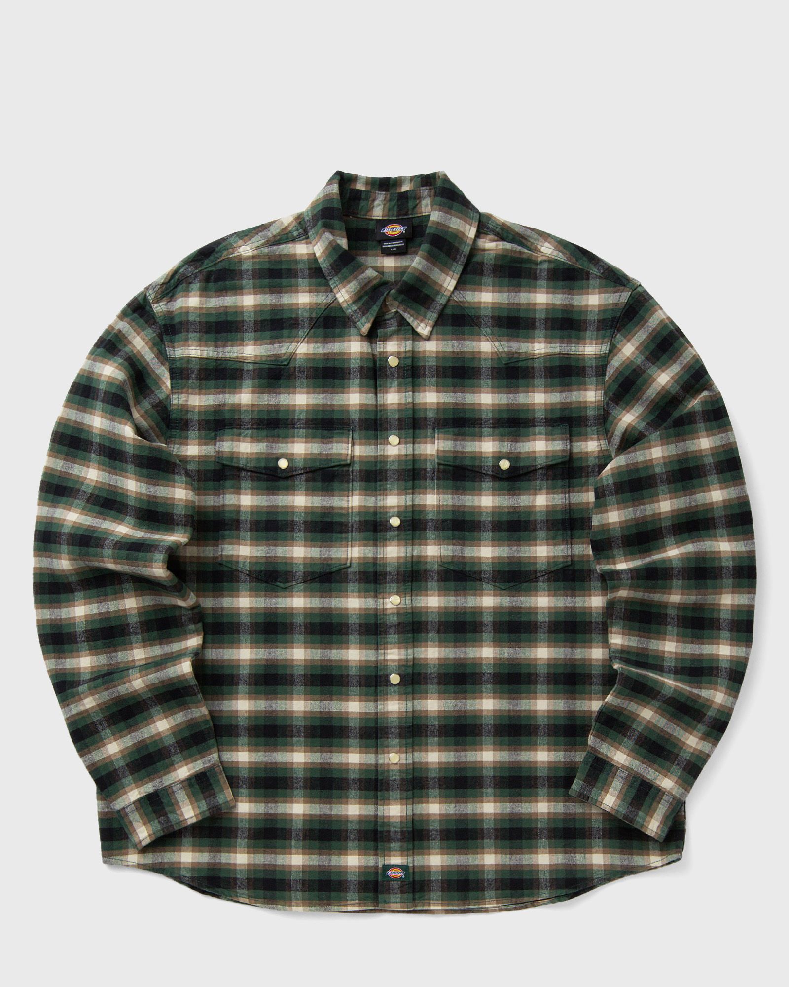 Dickies JOHNSONVILLE SHIRT LS, green