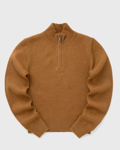 Dickies RUSTON QZ SWEATER W, brown