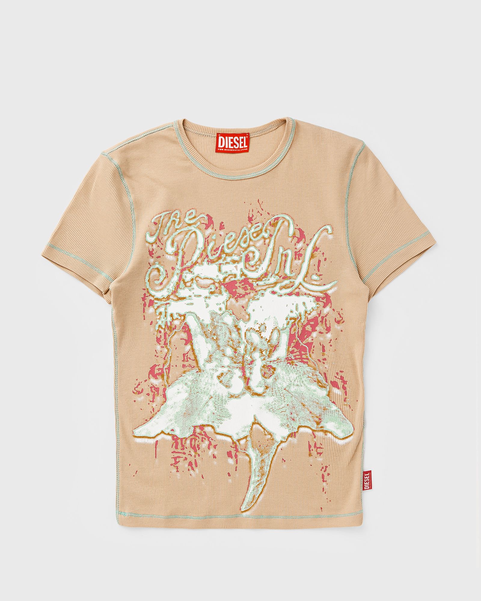 Diesel T-BRENDA MAGLIETTA, orange