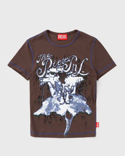 Diesel T-BRENDA MAGLIETTA, brown
