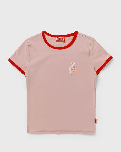 Diesel T-UNCUTIES-LONG-S12 TOP, pink