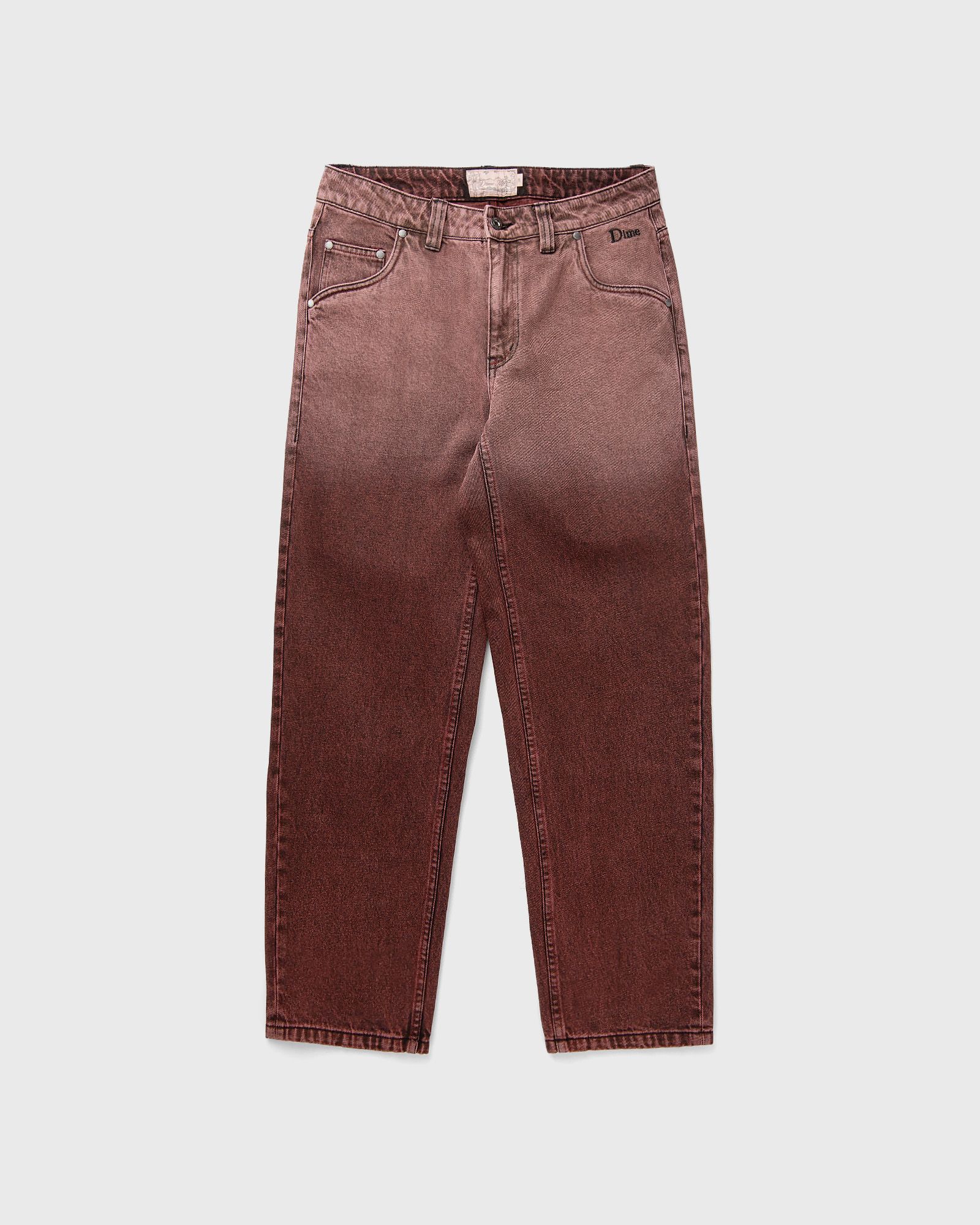 Dime MTL Classic Relaxed Denim Pants, red