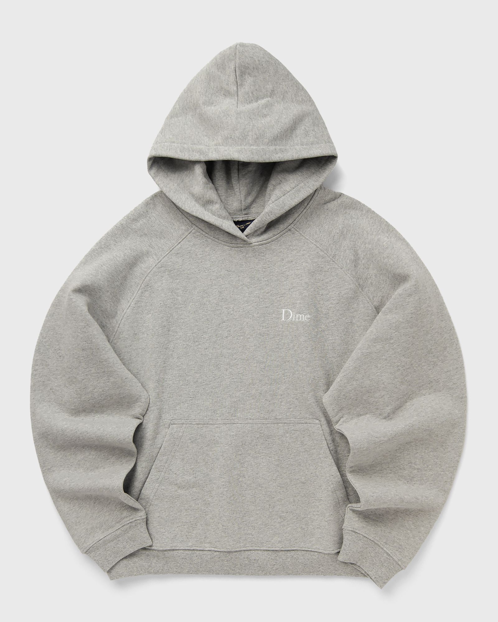 Dime MTL Classic Small Logo Hoodie, grey