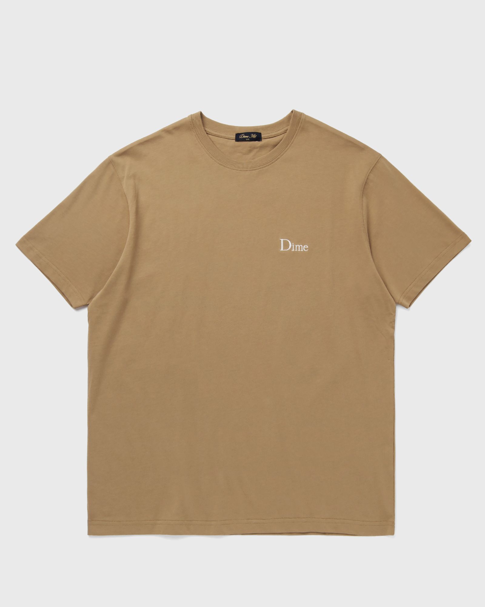 Dime MTL Classic Small Logo T-Shirt, beige