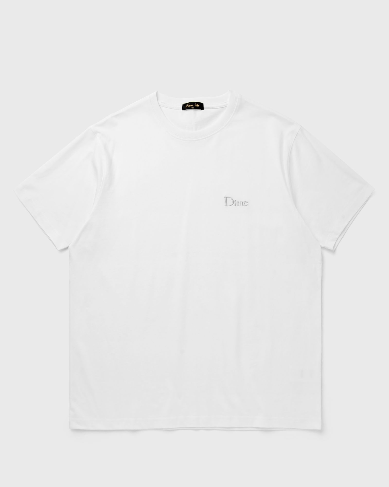 Dime MTL Classic Small Logo T-Shirt, white