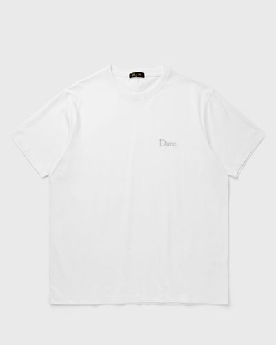 Dime MTL Classic Small Logo T-Shirt, white