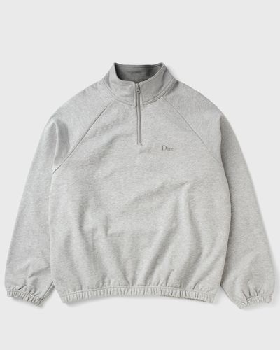 Dime MTL Classic Terry Quarter Zip, grey