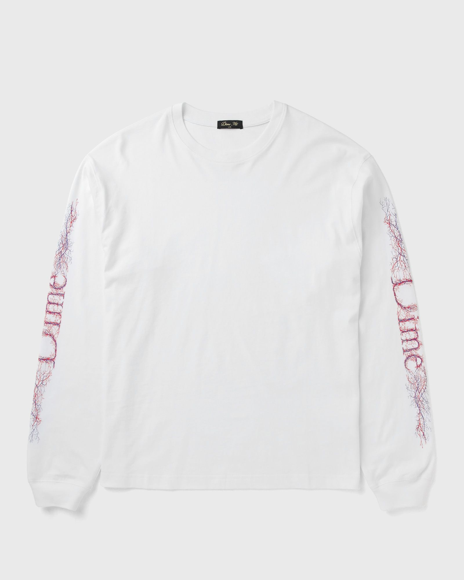 Dime MTL Classic Veins LS Tee, white
