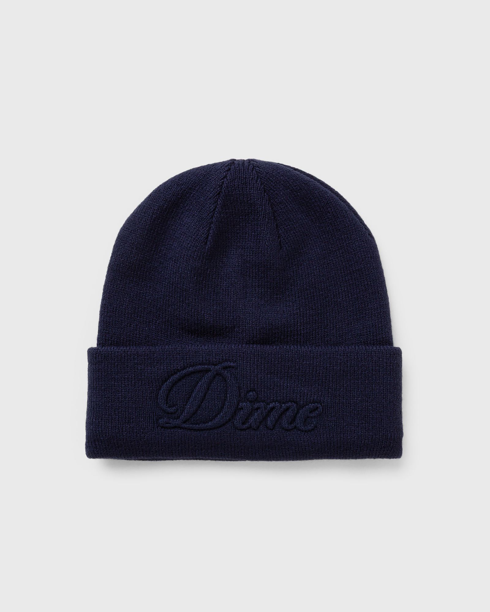 Dime MTL Cursive Fold Beanie, blue
