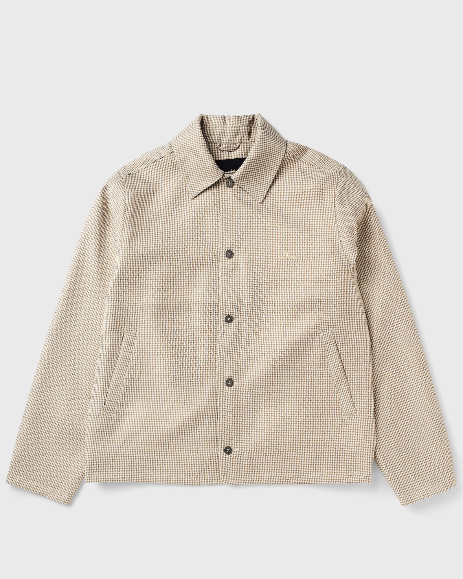 Dime MTL Houndstooth Jacket, beige