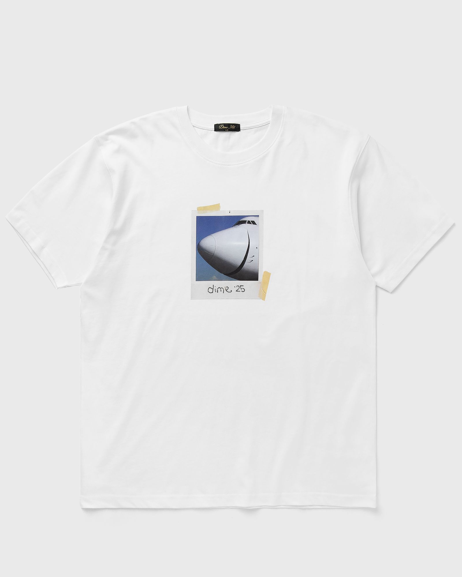 Dime MTL Plane Tee, white