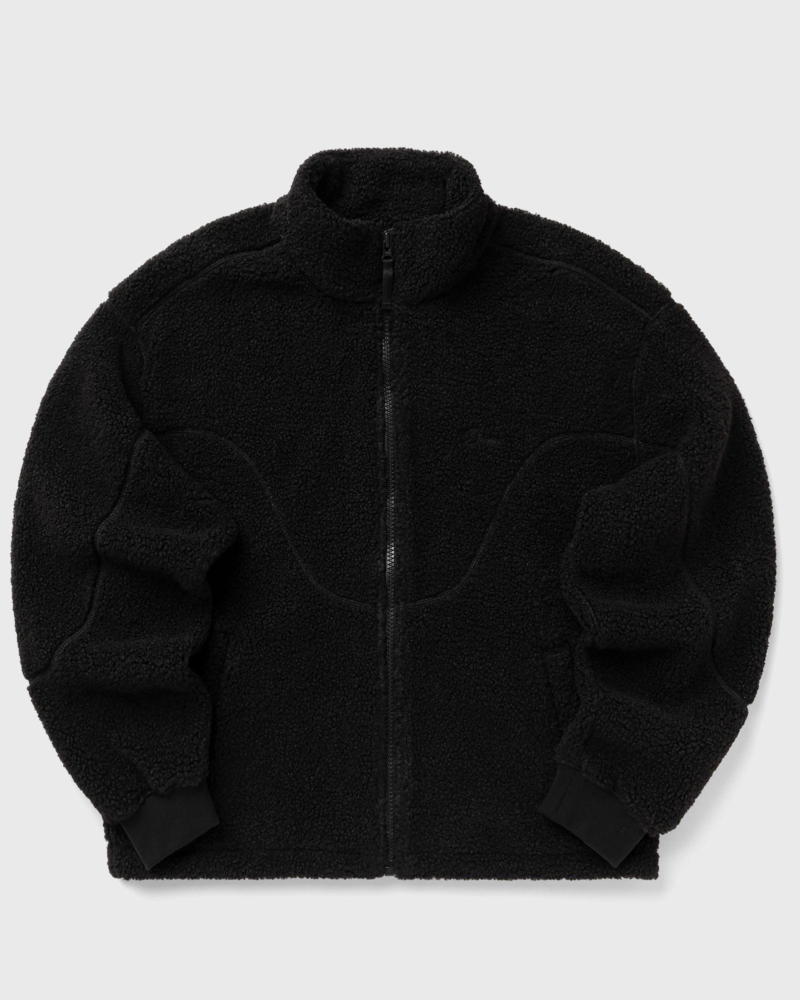 Dime MTL Polar Fleece Sherpa Zip, black