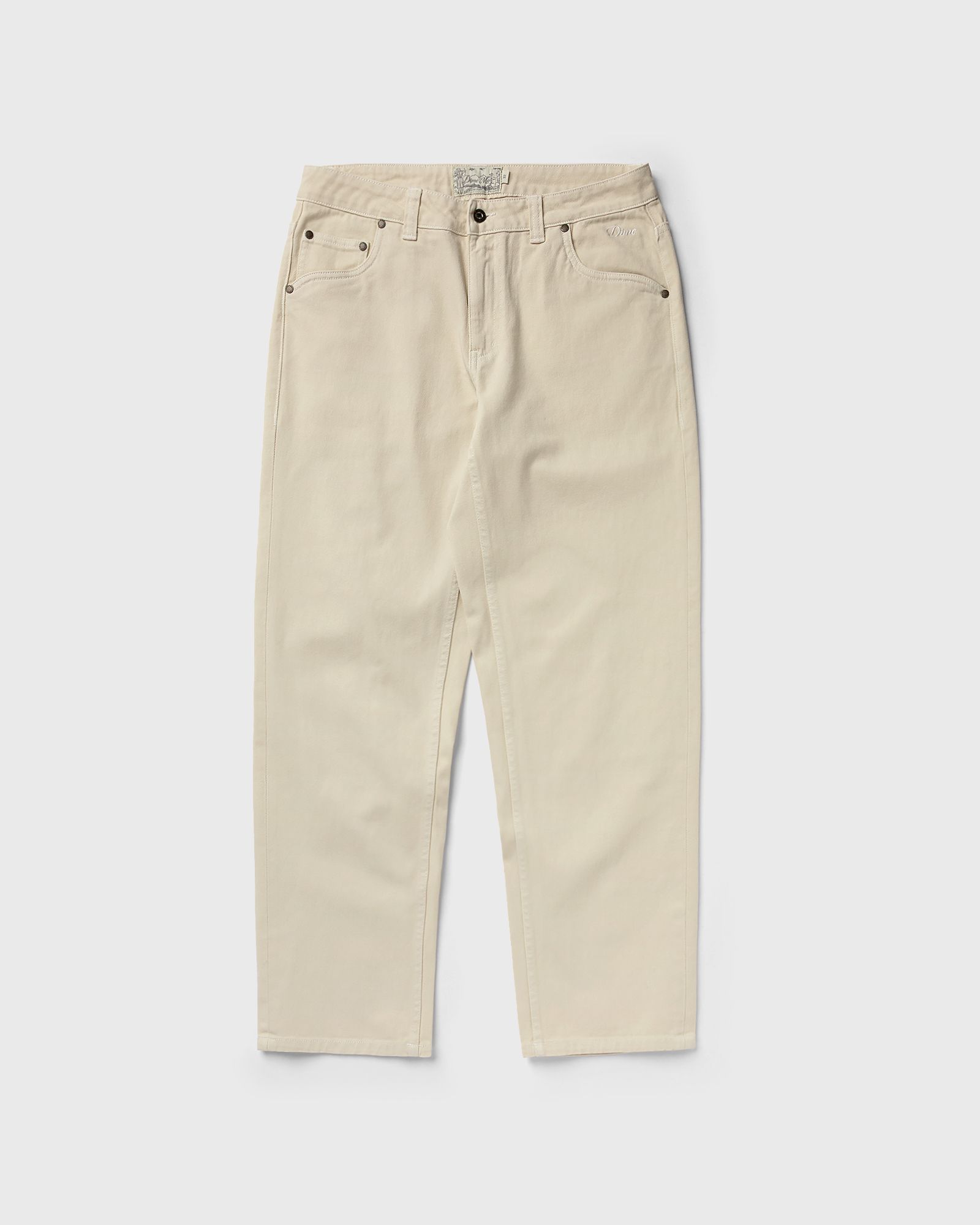 Dime MTL Relaxed Denim Pants, white
