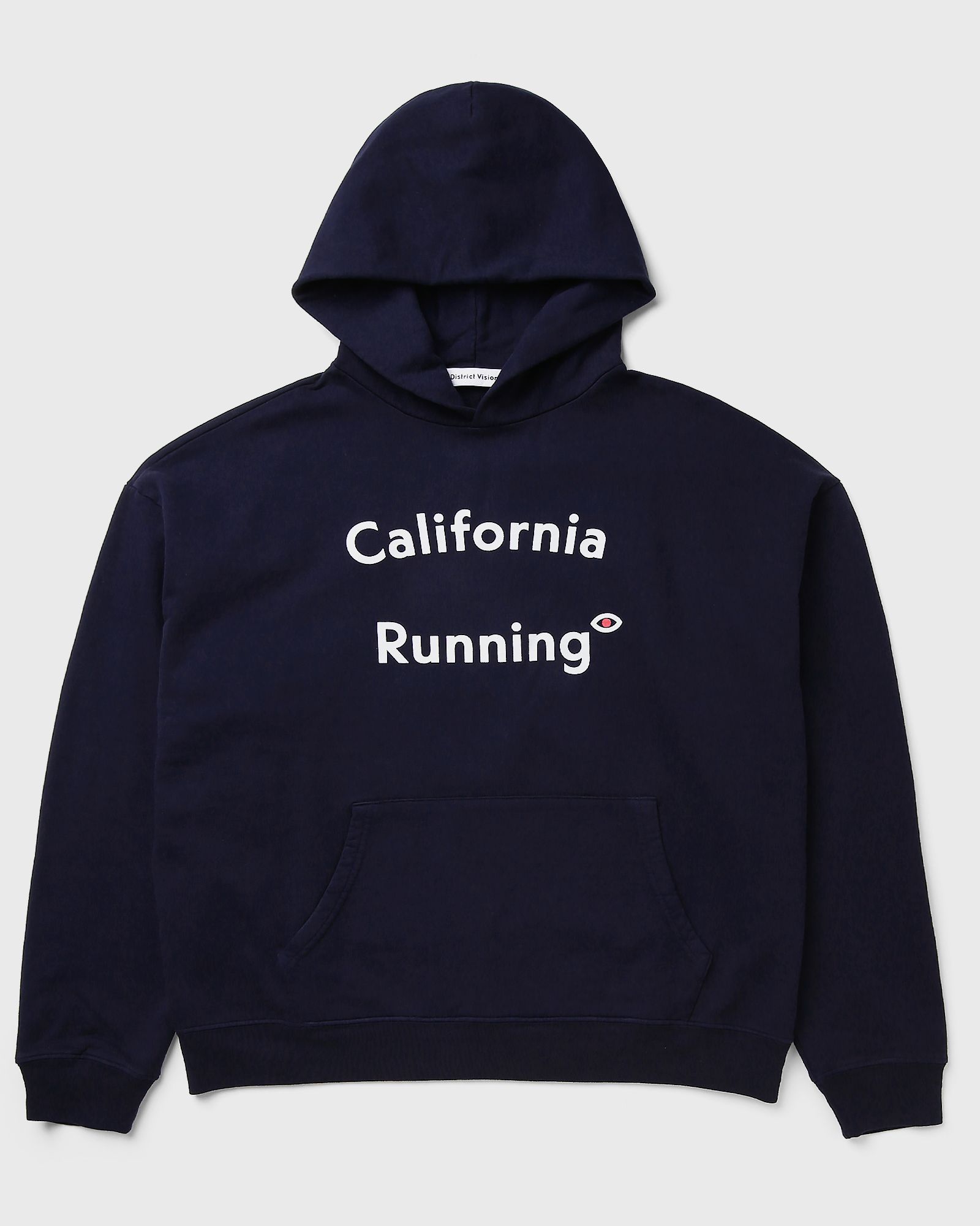 District Vision California Cotton Hoodie, blue