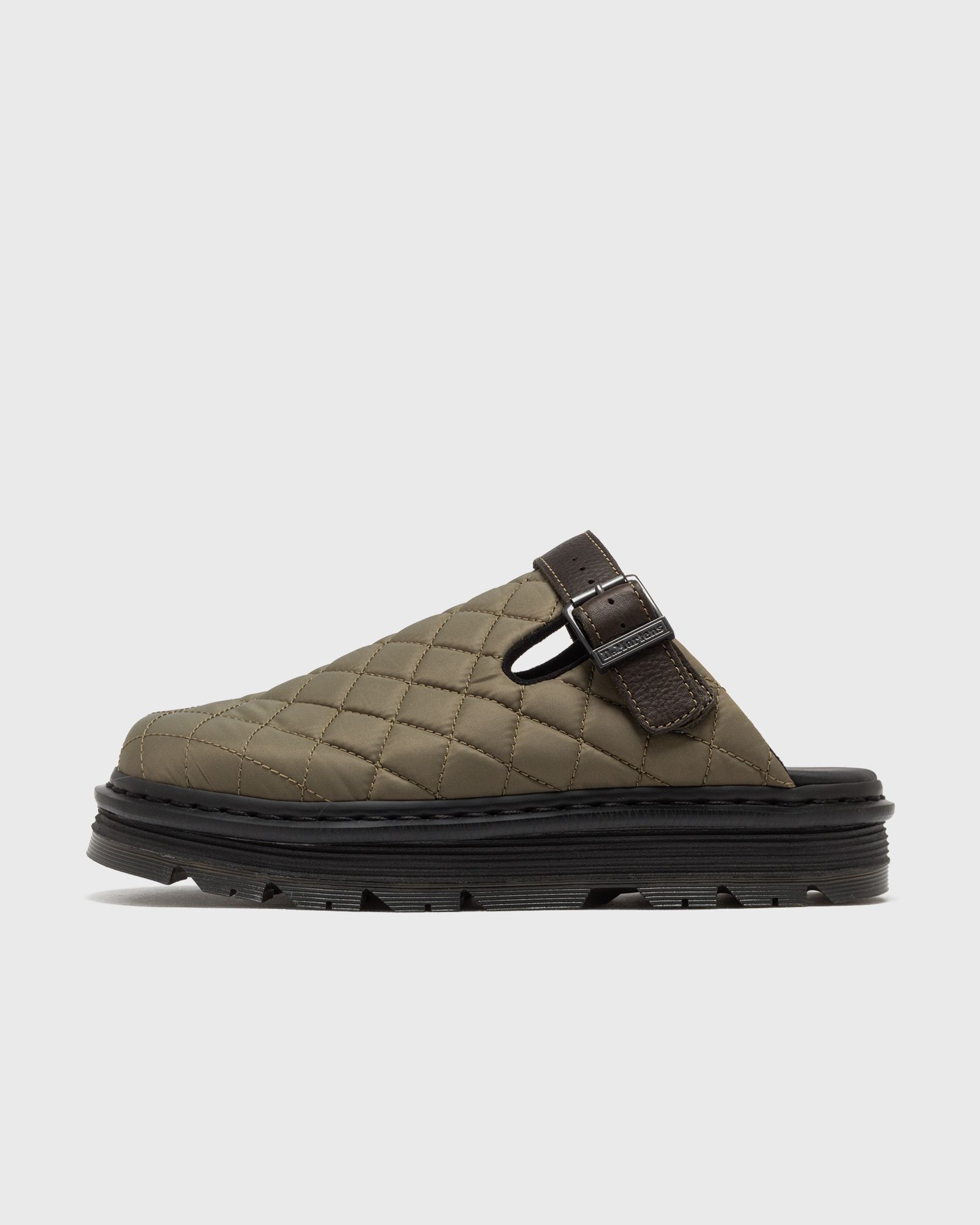 Dr.Martens Zebzag Mule Dms Olive Econyl Woven Wr+Grizzly, brown