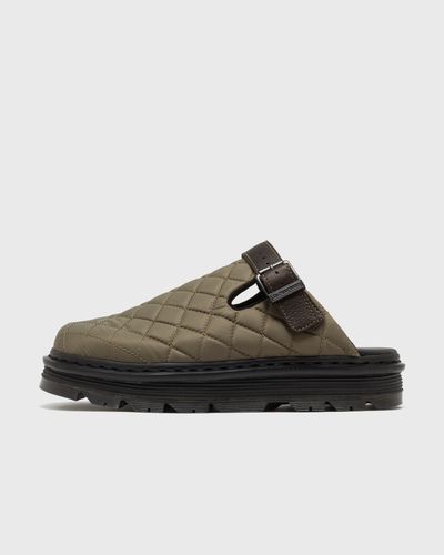 Dr.Martens Zebzag Mule Dms Olive Econyl Woven Wr+Grizzly, brown