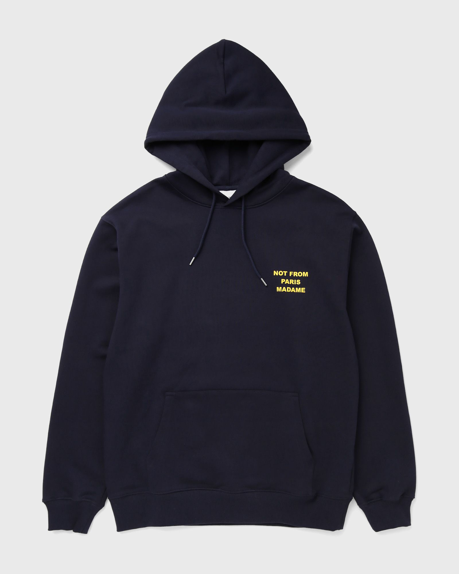 Drôle de Monsieur Bold Slogan Hoodie, blue