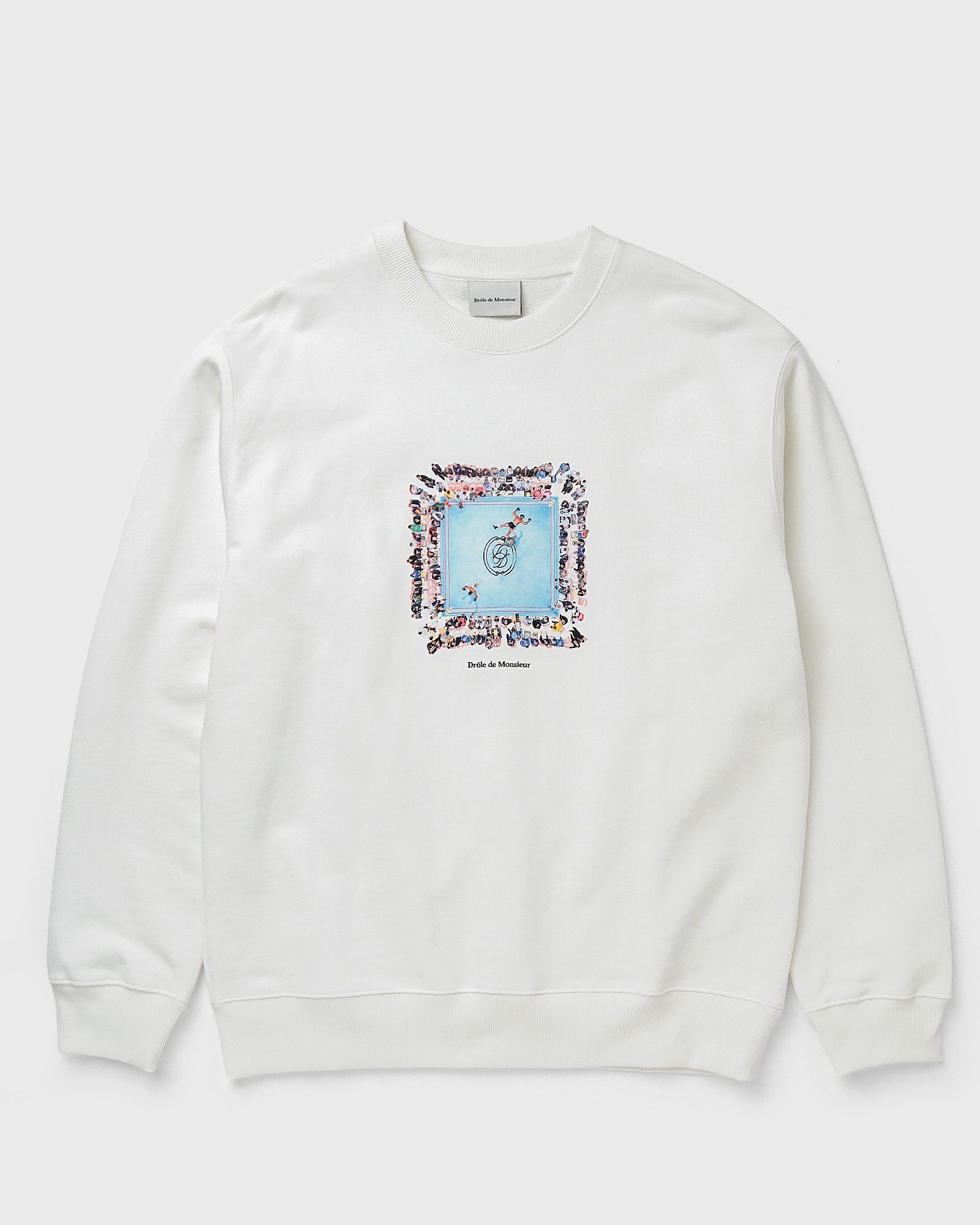 Drôle de Monsieur Boxer Ring Sweatshirt, beige