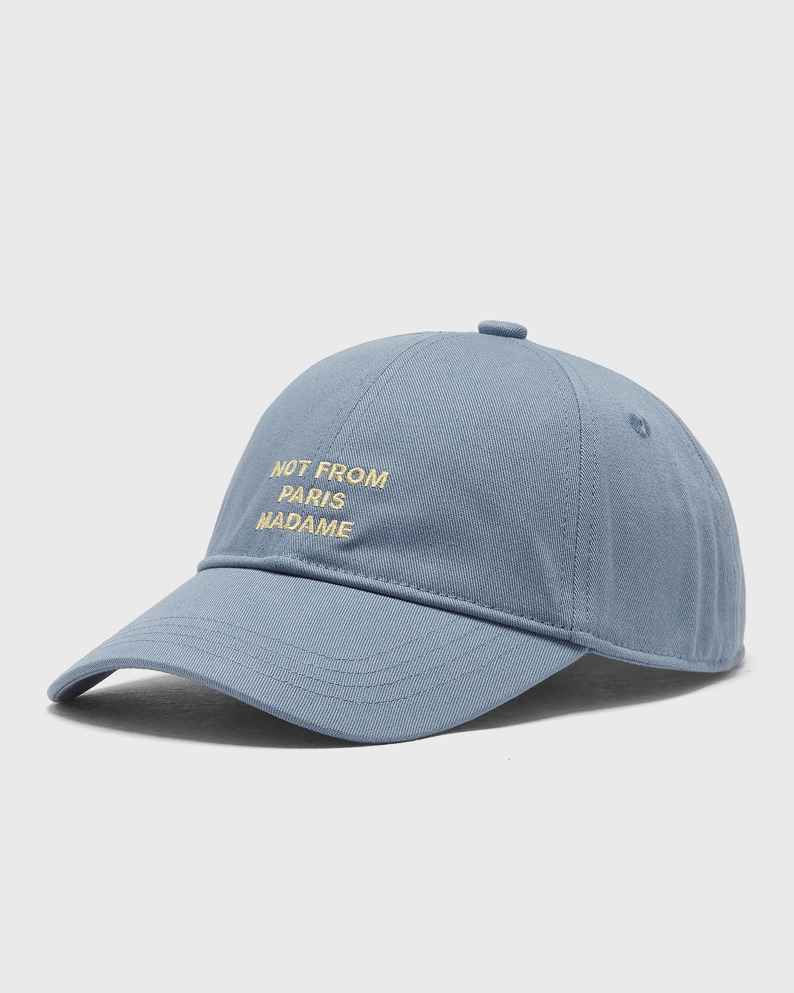Drôle de Monsieur Casquette Slogan, blue