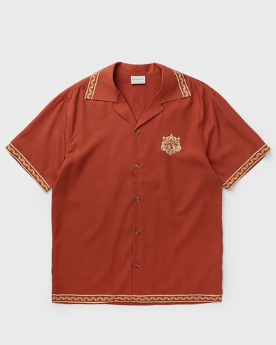 Drôle de Monsieur Chemise BrodÈe Danseurs, red