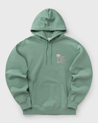 Drôle de Monsieur Hoodie Slogan Palmier, green