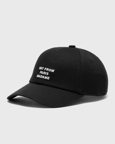 Drôle de Monsieur La Casquette Slogan, black