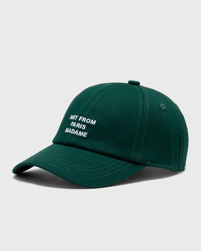 Drôle de Monsieur La Casquette Slogan, green