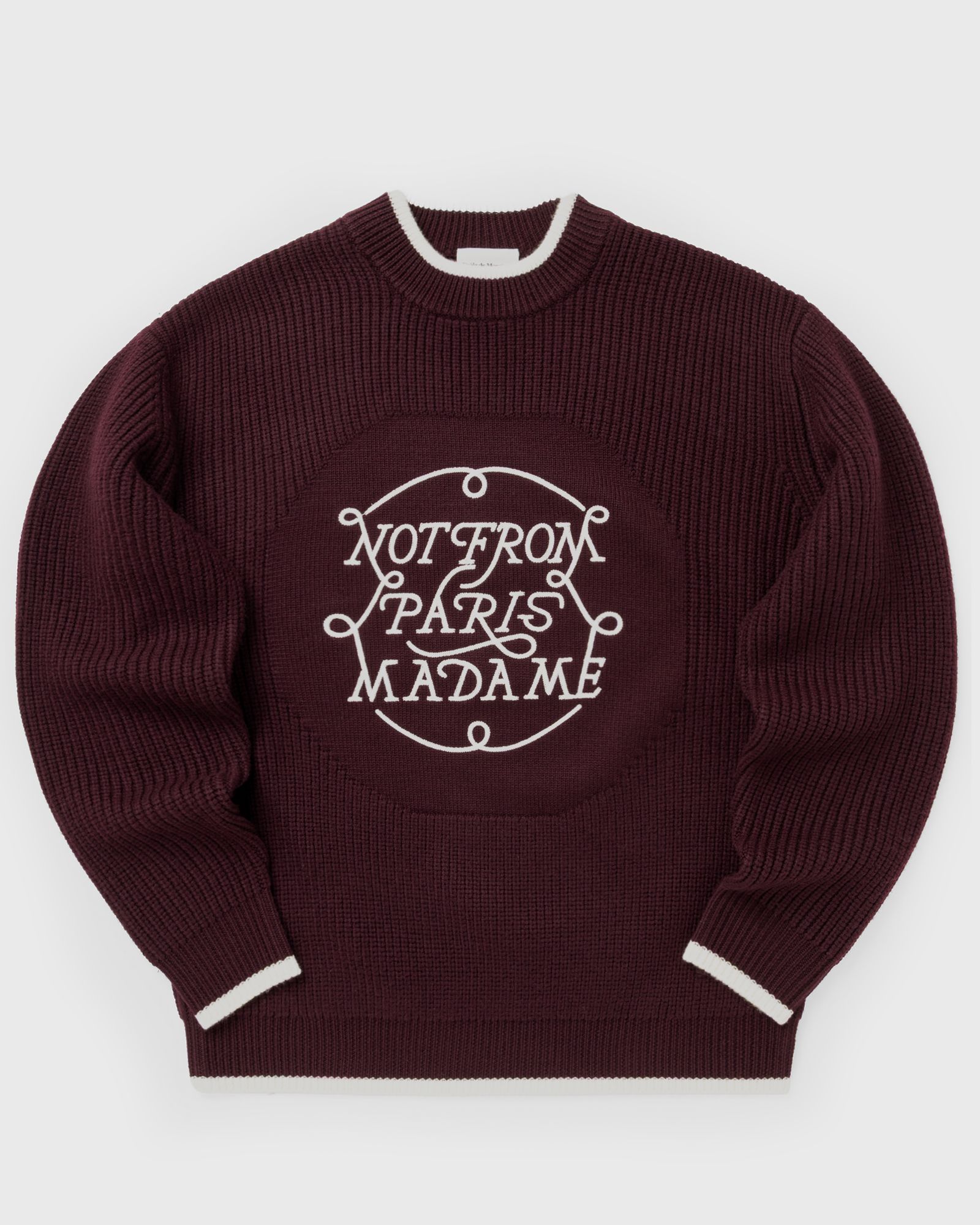 Drôle de Monsieur La Maille Slogan, red