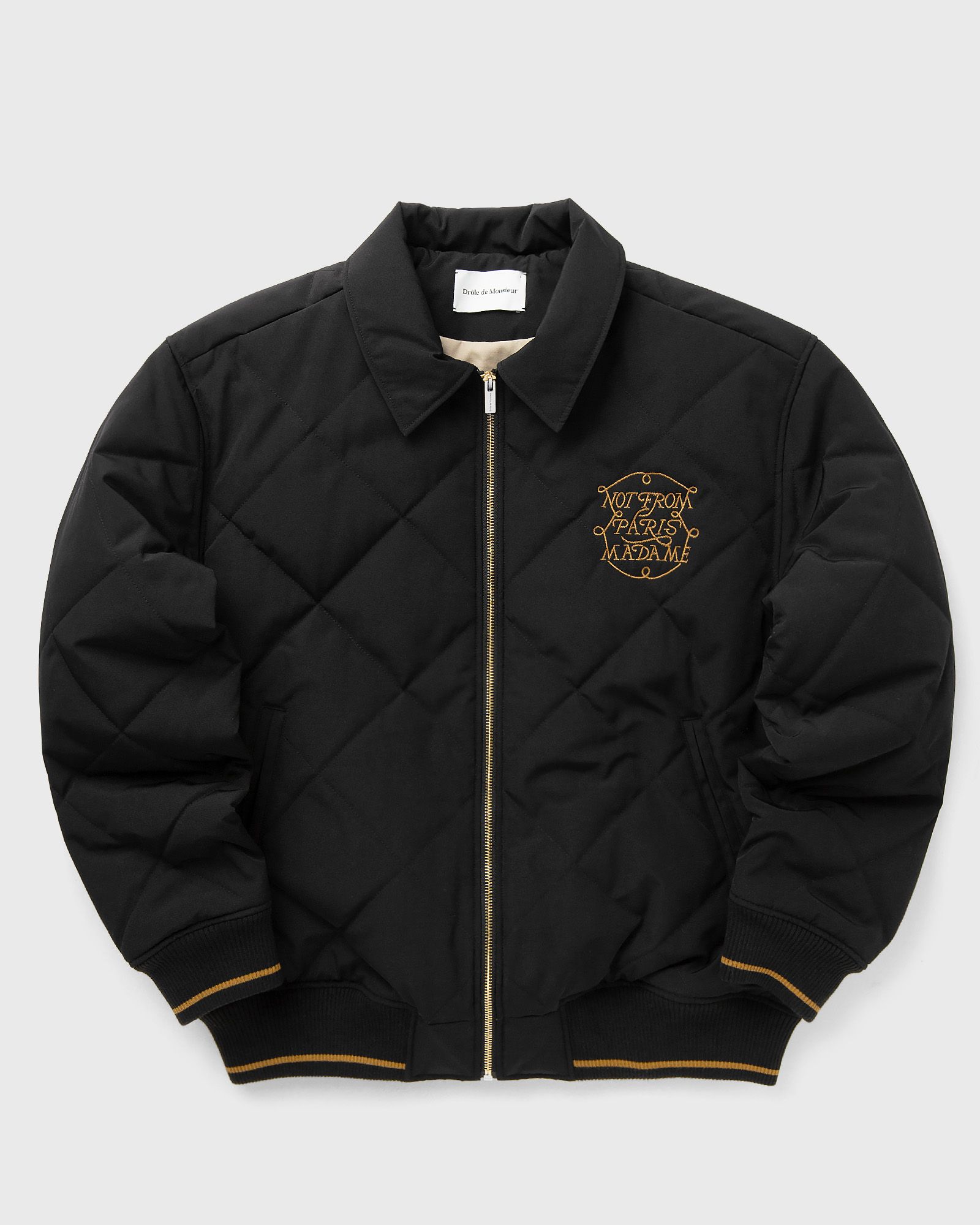 Drôle de Monsieur La Veste Slogan Tresses, black