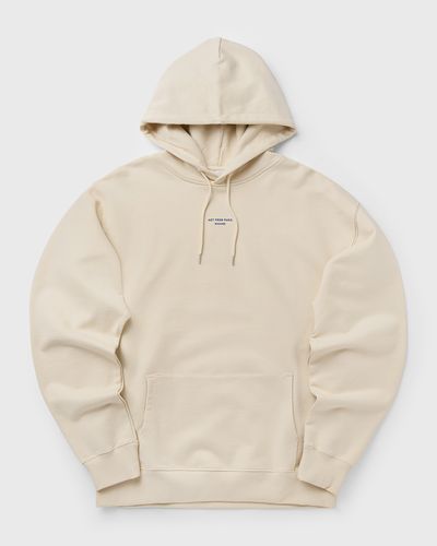 Drôle de Monsieur Le Hoodie Slogan Classique, beige