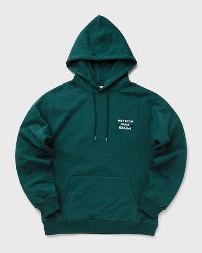 Drôle de Monsieur Le Hoodie Slogan, green
