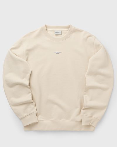 Drôle de Monsieur Le Sweatshirt Slogan Classique, beige