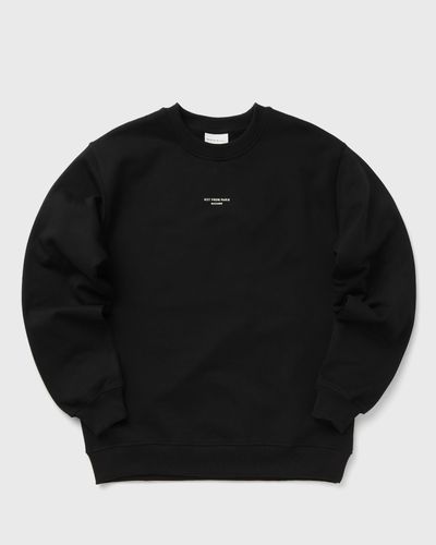 Drôle de Monsieur Le Sweatshirt Slogan Classique, black