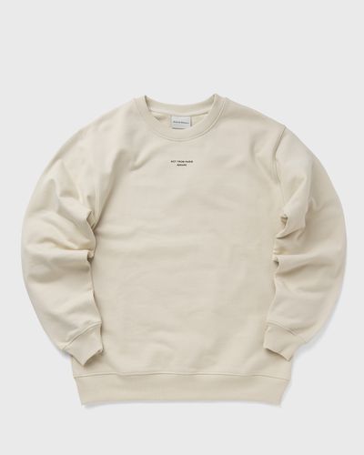 Drôle de Monsieur Le Sweatshirt Slogan Classique, beige