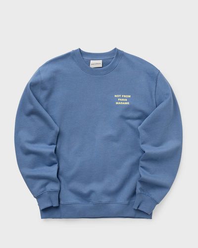 Drôle de Monsieur Le Sweatshirt Slogan, blue